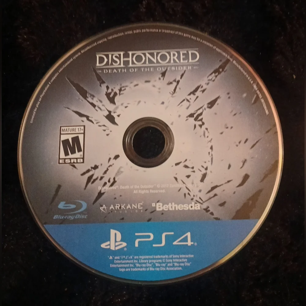 4 Disc Game Lot Sony PS4 Game Collection - Blue and Red Cases